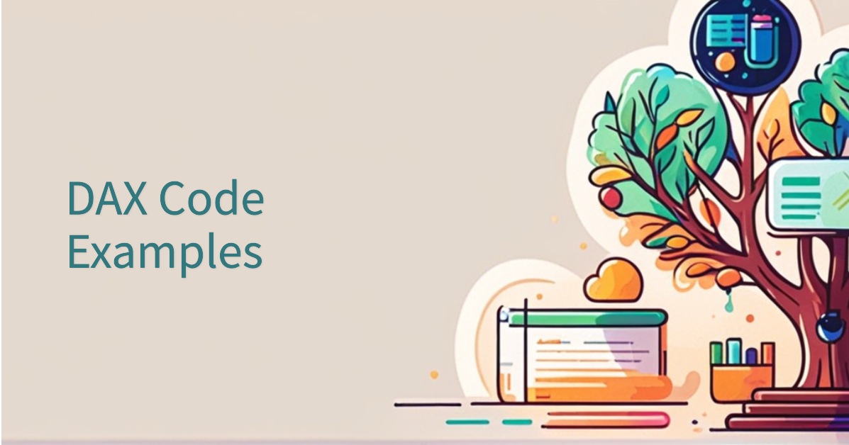 Dax code examples for Power BI